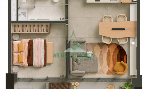 Apartamento à venda no Uapé Higienópolis | 50 e 51m² | 1 dormitório | Alto padrão