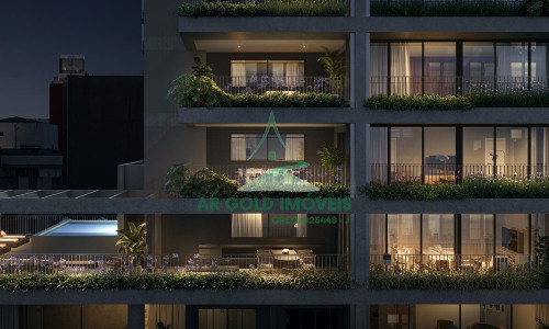 Studio à venda no Uapé Higienópolis | 25 a 27m² | Varanda | Alto padrão