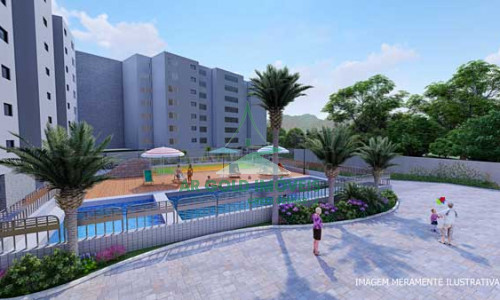 Apartamento à venda no Condomínio Bosque Jerimanduba | 40m² | 2 dormitórios | 1 vaga