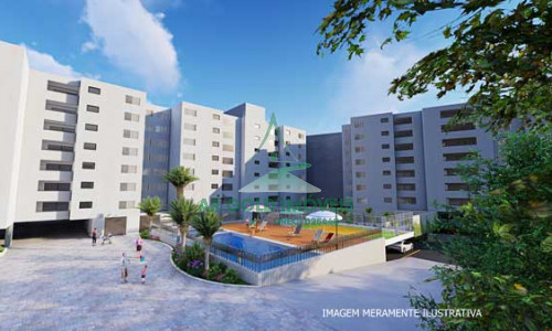 Apartamento à venda no Condomínio Bosque Jerimanduba | 40m² | 2 dormitórios | 1 vaga