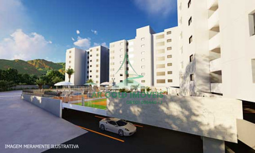 Apartamento à venda no Condomínio Bosque Jerimanduba | 40m² | 2 dormitórios | 1 vaga