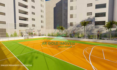 Apartamento à venda no Condomínio Bosque Jerimanduba | 40m² | 2 dormitórios | 1 vaga