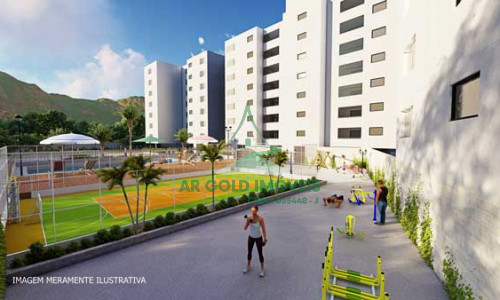 Apartamento à venda no Condomínio Bosque Jerimanduba | 40m² | 2 dormitórios | 1 vaga