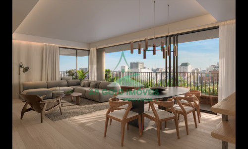 Apartamento à venda no Uapé Higienópolis | 167m² | 3 suítes | 2 vagas | Alto padrão