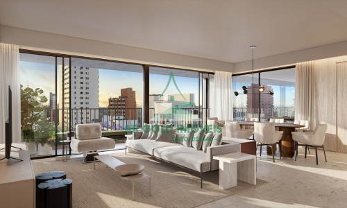 Apartamento à venda no Uapé Higienópolis | 207m² | 3 suítes | 2 vagas | Alto padrão