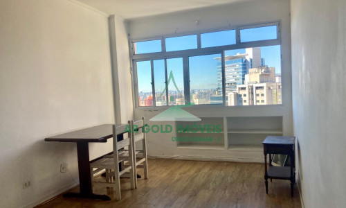 Apartamento para locação no Edifício Sândalo | 81m² | 1 dormitório | 1 vaga