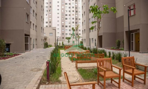 Apartamento à Venda no Condomínio Dez Celeste | 35m² | 2 Dorms | Mobiliado | Planejado