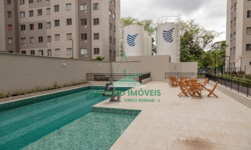 Apartamento à Venda no Condomínio Dez Celeste | 35m² | 2 Dorms | Mobiliado | Planejado