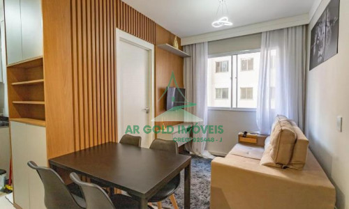 Apartamento à Venda no Condomínio Dez Celeste | 35m² | 2 Dorms | Mobiliado | Planejado