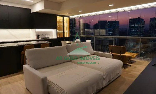 Apartamento para Locação no Praça São Paulo | 75m² | Estilo Nova York | Mobiliado