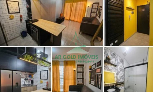Studio Garden à Venda em Mirandópolis | 47m² | Planejado | Mobiliado | Próx. ao Metrô