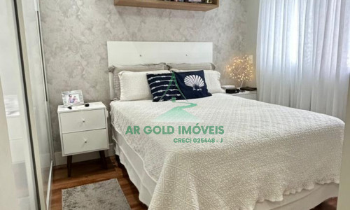 Apartamento à Venda em Santo André | 70m² | 2 Dorms | Varanda Gourmet | 1 Vaga | Condomínio Clube