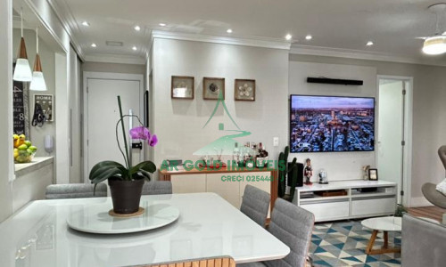 Apartamento à Venda em Santo André | 70m² | 2 Dorms | Varanda Gourmet | 1 Vaga | Condomínio Clube