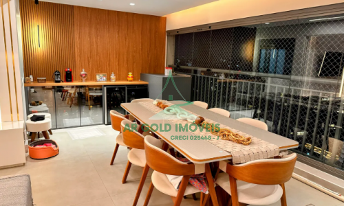 Apartamento à Venda na Vila Prudente | 121m² | 3 Suítes | 2 Vagas | Mobiliado | Automação