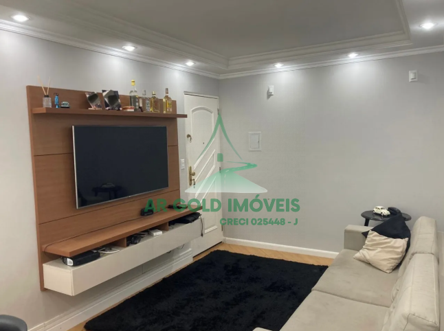 Apartamento à Venda no Parque São Vicente, Mauá | 62m² | 2 Quartos | 1 Vaga Coberta | Sacada
