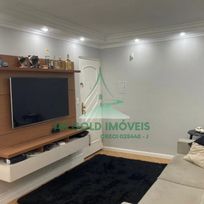 Apartamento à Venda no Parque São Vicente, Mauá | 62m² | 2 Quartos | 1 Vaga Coberta | Sacada