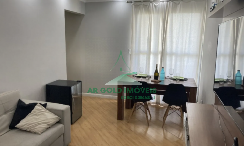 Apartamento à Venda no Parque São Vicente, Mauá | 62m² | 2 Quartos | 1 Vaga Coberta | Sacada