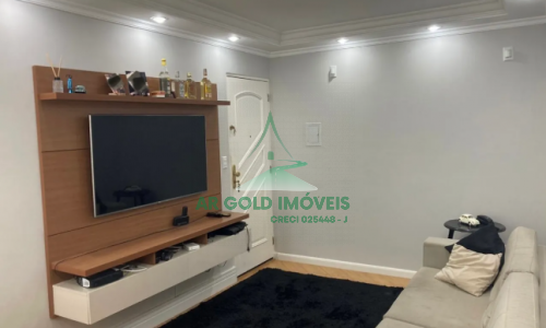 Apartamento à Venda no Parque São Vicente, Mauá | 62m² | 2 Quartos | 1 Vaga Coberta | Sacada