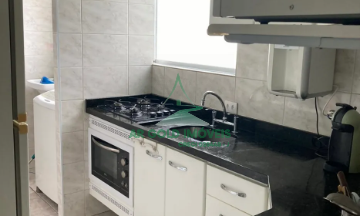 Apartamento à Venda no Parque São Vicente, Mauá | 62m² | 2 Quartos | 1 Vaga Coberta | Sacada