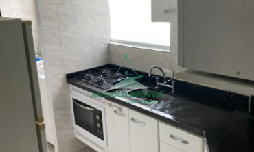 Apartamento à Venda no Parque São Vicente, Mauá | 62m² | 2 Quartos | 1 Vaga Coberta | Sacada