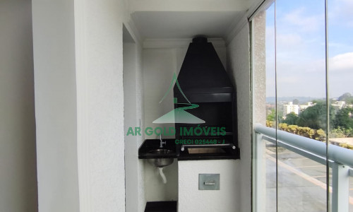 Apartamento à Venda em Carapicuíba | 60m² | 3 Dorms | Suíte | Varanda Gourmet | 1 Vaga