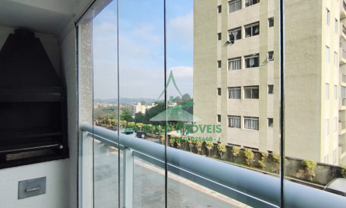Apartamento à Venda em Carapicuíba | 60m² | 3 Dorms | Suíte | Varanda Gourmet | 1 Vaga