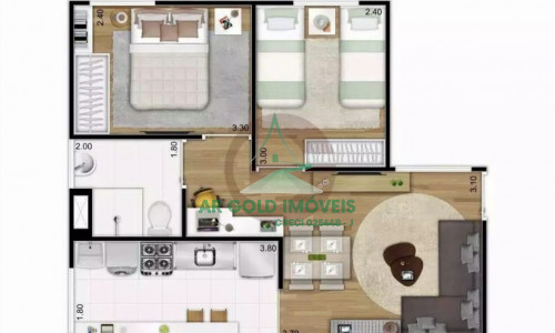 Apartamento à Venda no Conquista Amaralina | 45m² | 2 Dorms | Térreo | Reformado | 1 Vaga