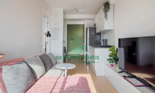 Apartamento à Venda no Modo Ipiranga | 36m² | 1 Dorm | Varanda | Planejados | Ar-Condicionado