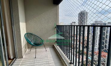 Apartamento à Venda no Modo Ipiranga | 36m² | 1 Dorm | Varanda | Planejados | Ar-Condicionado