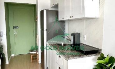Apartamento à Venda no Modo Ipiranga | 36m² | 1 Dorm | Varanda | Planejados | Ar-Condicionado