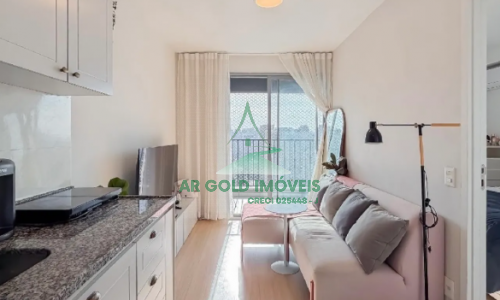 Apartamento à Venda no Modo Ipiranga | 36m² | 1 Dorm | Varanda | Planejados | Ar-Condicionado