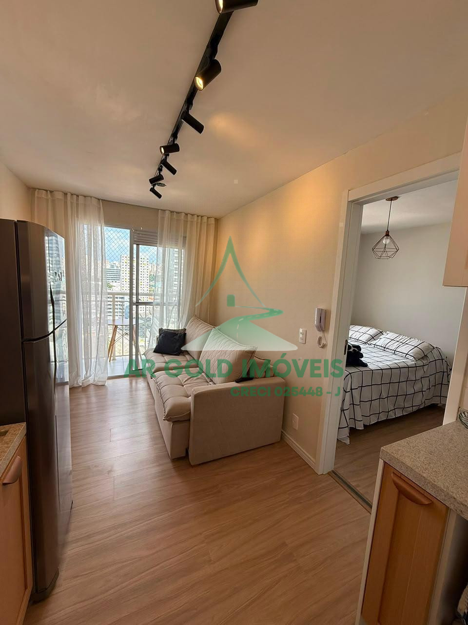 Apartamento à Venda no Reserva Barra Funda | 27m² | 1 Suíte | Mobiliado | Varanda