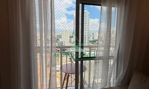 Apartamento à Venda no Reserva Barra Funda | 27m² | 1 Suíte | Mobiliado | Varanda