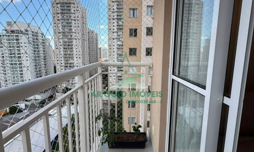 Apartamento à Venda no Reserva Barra Funda | 27m² | 1 Suíte | Mobiliado | Varanda