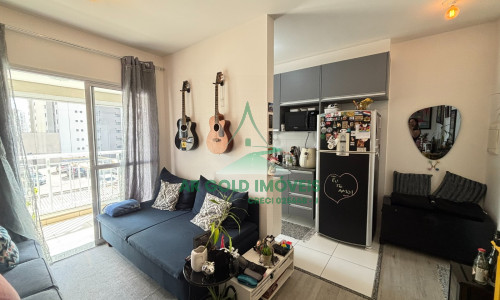 Apartamento à Venda na Barra Funda | 57m² | 2 Dorms | 1 Suíte | Varanda Envidraçada