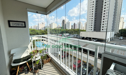 Apartamento à Venda na Barra Funda | 57m² | 2 Dorms | 1 Suíte | Varanda Envidraçada