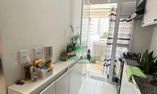 Apartamento à Venda na Barra Funda | 57m² | 2 Dorms | 1 Suíte | Varanda Envidraçada