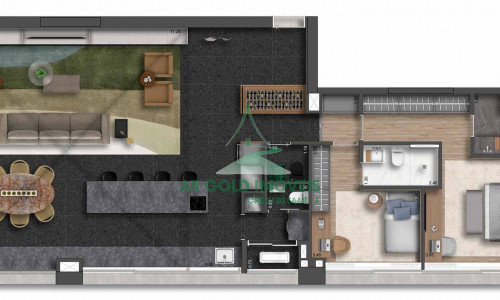 Apartamentos à Venda no Itaim Bibi | 2 a 3 Suítes | 2 Vagas | Pé-Direito Duplo | 155 Jerônimo