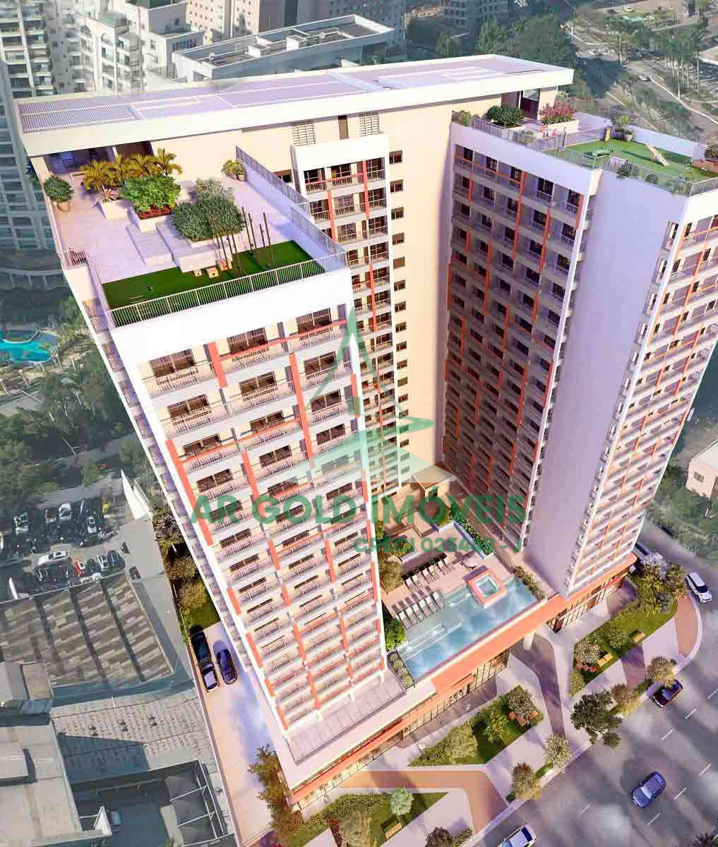 Studio à Venda no Brooklin | 24m² | Varanda | Lazer Completo | Zip Brooklin