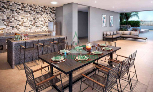 Studio à Venda no Brooklin | 24m² | Varanda | Lazer Completo | Zip Brooklin