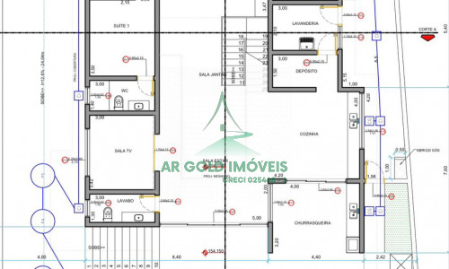 Casa em Condomínio no Parque Petrópolis | 380m² | 4 Suítes | Piscina | Porteira Fechada