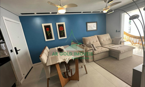 Apartamento à Venda na Enseada – Guarujá | 80 m² | 3 Dorms | 1 Suíte | 1 Vaga | Mobiliado