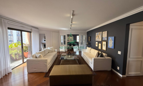 Apartamento para Locação em Cerqueira César | 224m² | Mobiliado | 2 Suítes | 3 Vagas | Villa D’Este