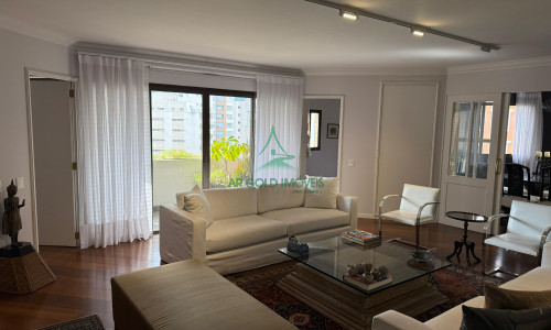 Apartamento para Locação em Cerqueira César | 224m² | Mobiliado | 2 Suítes | 3 Vagas | Villa D’Este