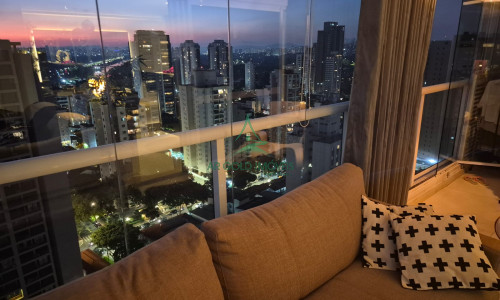 Apartamento à Venda ou Locação em Pinheiros | 84m² | 1 Suíte | 2 Vagas | Vista Cinematográfica