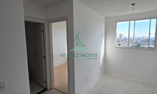 Apartamento à Venda no Jardim, Santo André | 35m² | 2 Quartos | Vista Livre | Cond. Tutto Jardim