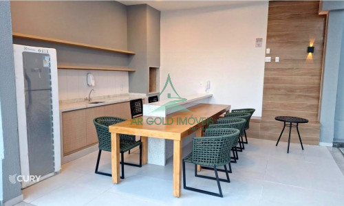 Apartamento à Venda no Jardim, Santo André | 35m² | 2 Quartos | Vista Livre | Cond. Tutto Jardim