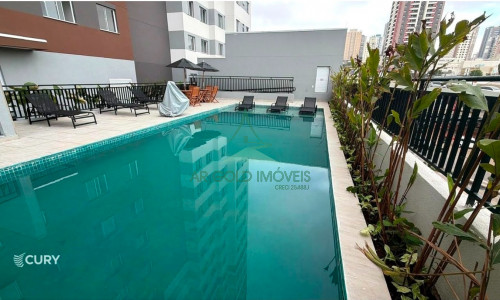 Apartamento à Venda no Jardim, Santo André | 35m² | 2 Quartos | Vista Livre | Cond. Tutto Jardim