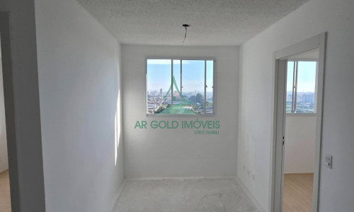 Apartamento à Venda no Jardim, Santo André | 35m² | 2 Quartos | Vista Livre | Cond. Tutto Jardim