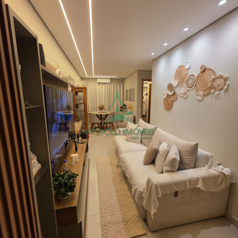 Apartamento Garden à Venda em Praia Grande | 110m² | 2 Quartos | 1 Suíte | 1 Vaga | Condomínio-Clube